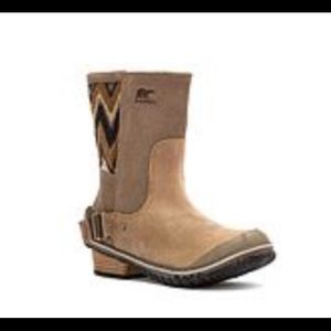 Women’s Sorel Slimshortie Waterproof Leather Boots